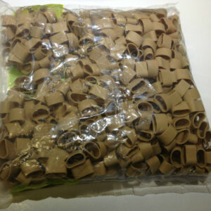 Lobster bands 1lb bag for use with banding tool