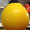 Polyform A0 30"buoy fender yellow, red and white