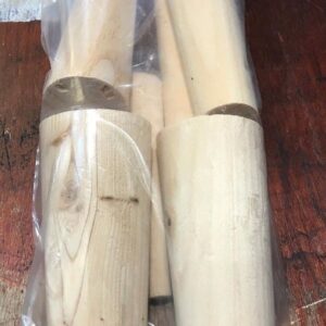 Wooden Bungs Set Emergency Plug up Hole Conical 6 Piece large