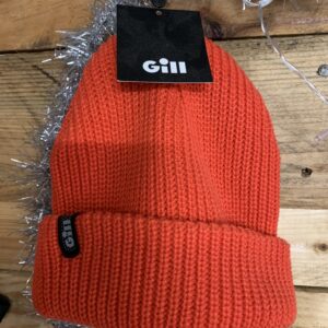 Gill floating orange knit beanie