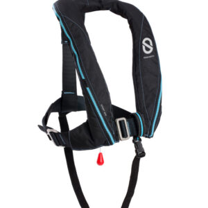 Kru Sport 170N Life Jacket UM Auto and Harness - Carbon