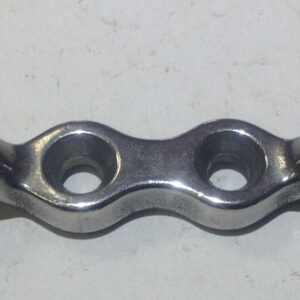 Rope cleat 4.5" stainless steel