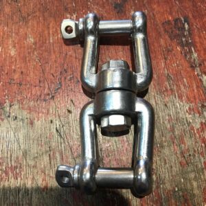8mm Jaw to Jaw Swivel Marine Stainless Steel