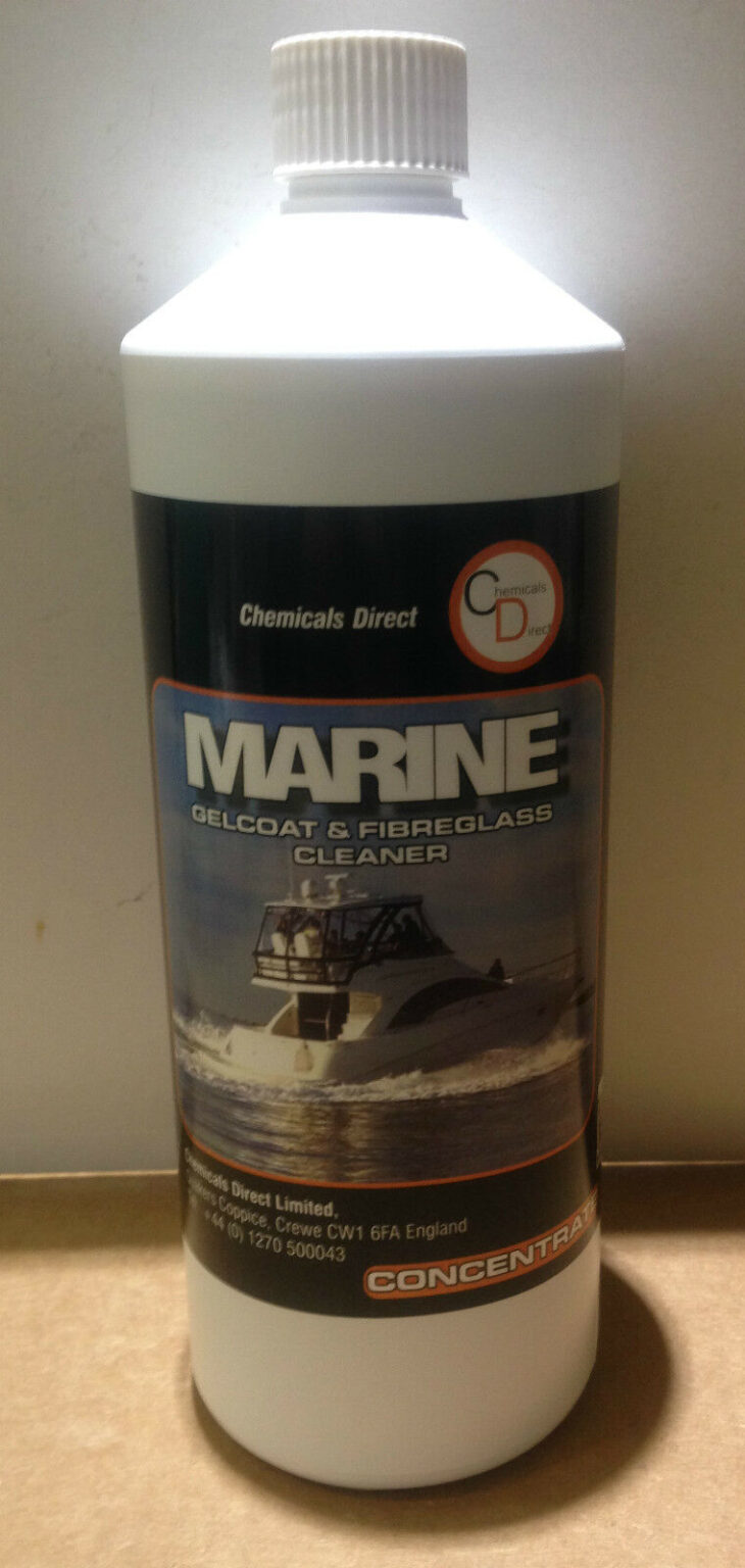 Marine gelcoat & fibreglass cleaner concentrate 1 ltr bottle Newline