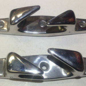 Skene type Fairlead cleats sizes 4.5" and 6" stainless steel