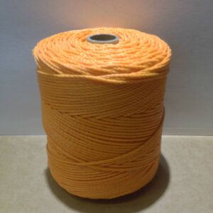 10/45 orange twisted twine 1 kg spool polyethylene