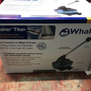 Whale Gusher Titan - Manual bilge pump lightweight and tough