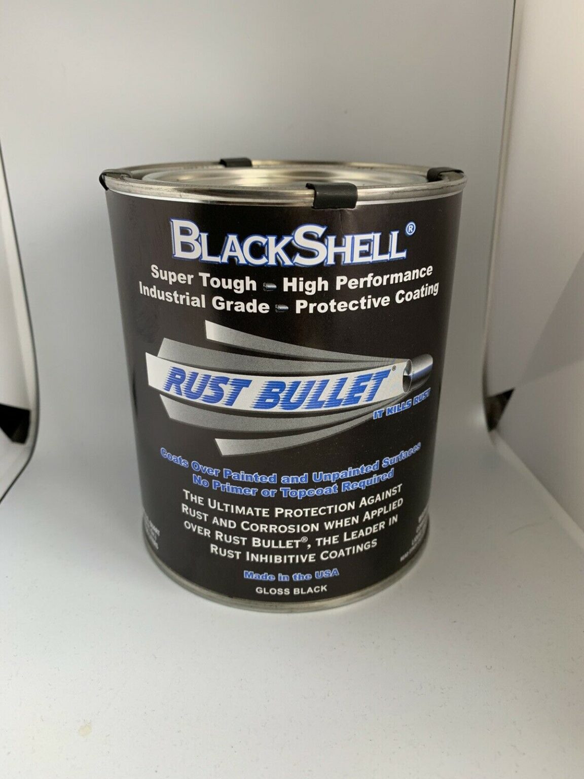 Rust Bullet Blackshell 1 quart rust preventive paint Newline Chandlery