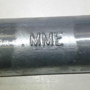 Anode 120ZB 12kg bolt-on 457 X 102 X 64mm zinc