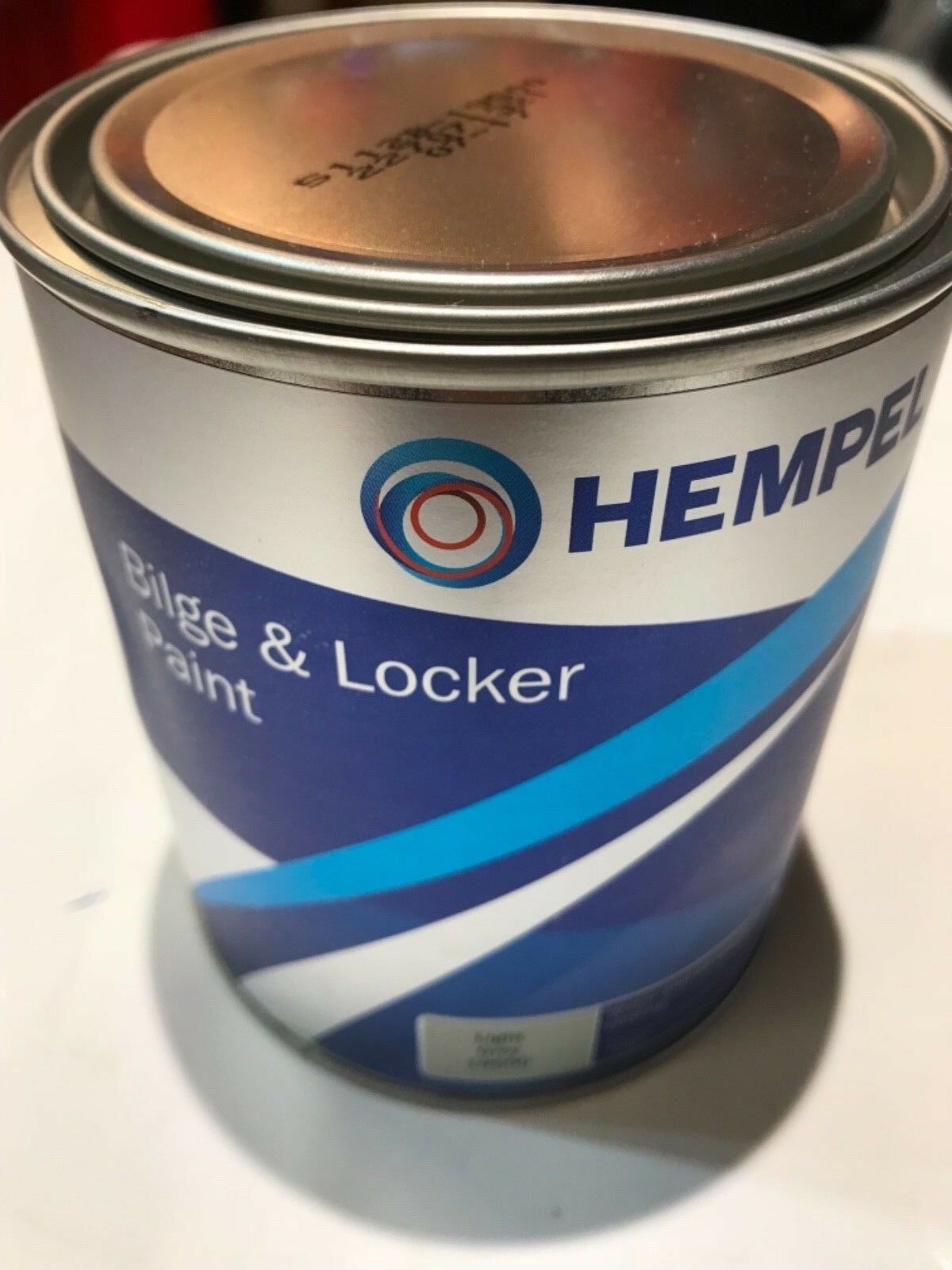 Hempel Bilge & Locker Topcoat Boat Paint - light grey - 750ml - Newline ...