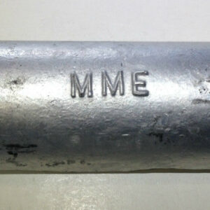Anode 30ZB bolt-on 3kg zinc 305 X 78 X 38mm centres 200mm
