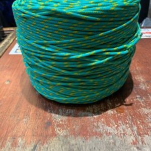 3.5mm Euroline premium braided twine yellow/green 2kg Multi-purpose
