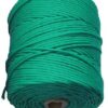 2.5 mm green Braided twine 1 kg spool Polyethylene