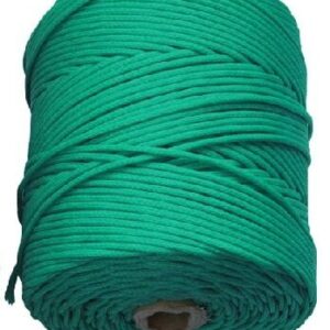 2.5 mm green Braided twine 1 kg spool Polyethylene