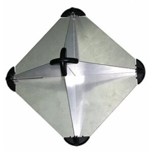 18" aluminium radar reflector