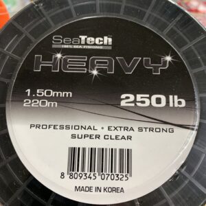 Sea tech heavy clear 250lb line