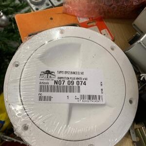Trem Plastic Inspection Hatch White OD 140mm CO 115mm