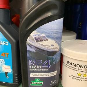 Rock oil MP4 Sport 15W40 Marine Engine Inboard Oil 1L 4 Stroke - API CI-4+, CI-4/SL