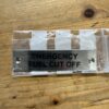 Emergency Fuel Cut Off Label 75 x 19mm