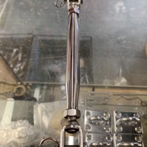 Turnbuckle s/s 6mm jaw and jaw