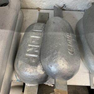 ANODE PEAR WELD ON ZINC 3.0kg