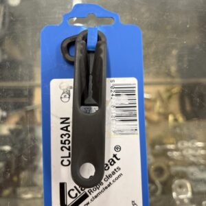 Clamcleat Jam Cleat For Trapeze & Vang, With Roller, Underside Routing CL253AN