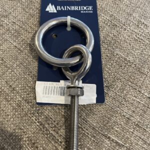 Ring bolt s/s 10 x 75mm