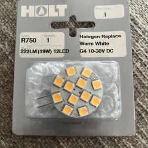 Holt R750 halogen replace warm white g4 10-30v