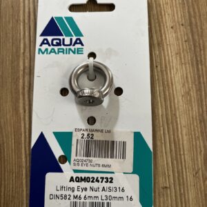 Lifting eye nut m6-6mm L30 A4