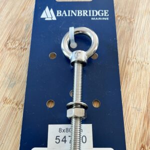 Eyebolt s/s m8 x 80mm