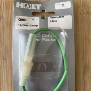 Holt marine Q897 12-240v 20amp inline fuse holder