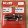 Holt marine F864 m6 x 50mm A4 s/s pan m/screw