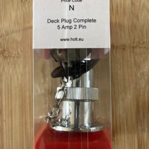 Holt marine Q555 deck plug complete 5amp 2pin