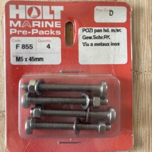 Holt marine F844 m5x45mm pan m/screw