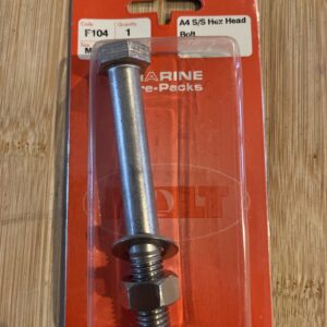 Holt marine F104 m12 x 100mm A4 hex bolt