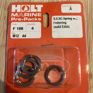 Holt marine F188 m12 A4 spring washers