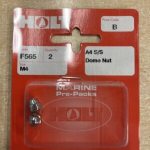 Holt marine F565 m4 A4 s/s dome nut pack