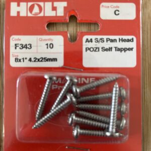Holt marine F343 8 x 1” pan s/tapper