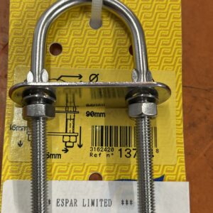 Plastimo u bolt s/s 6mm x 90mm