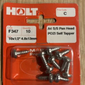 Holt marine F347 10 x 1/2” A4 pan s/tapper