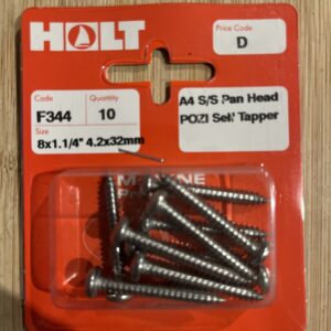 Holt marine F344 8 x 11/4” A4 pan s/tapper