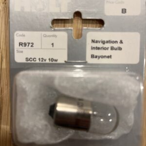 Holt marine R972 scc 12v 10w navigation and interior bulb