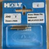 Holt marine J042 25 x 4mm brass shear pin