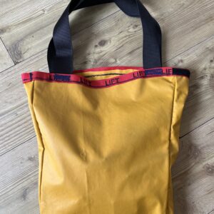 Upcycled and recycled bag
