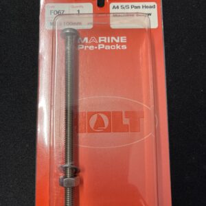 Holt marine F067 m6 x 100mm A4 pan m/screw pack