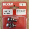Holt marine F029 m8 x 25mm A4 s/s csk m\screw pack