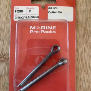 Holt marine F208 4.8 x 50mm A4 s/s cotter pin