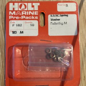 Holt marine F182 m3 A4 s\s spring washer pack