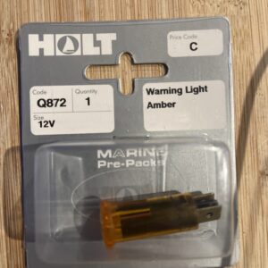 Holt marine Q872 12v warning light amber