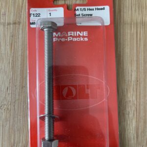 Holt marine F122 m8 x 100mm A4 s\s hex head set screw